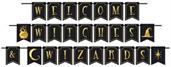 Foil Welcome Witches & Wizards Streamer