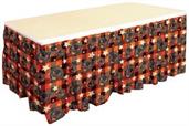 Vintage Halloween Table Skirting