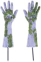 Plastic Zombie Hand Yard Stakes