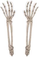 Plastic Skeleton Hand Yard Stakes