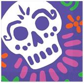 Day Of The Dead Luncheon Napkins
