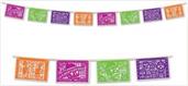 Day Of The Dead Picado Style Pennant Bnr