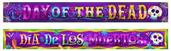Day Of The Dead Metallic Banner Set