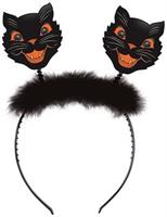 Vintage Halloween Cat Boppers