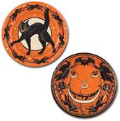 Vintage Halloween Plates