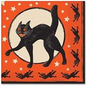 Vintage Halloween Luncheon Napkins