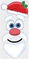 Santa Face Door Cover