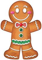 Jointed Gingerbread Man