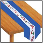 Snowman Fabric Table Runner