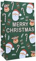 Christmas Paper Treat Bags w/Stickers