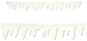 Fabric Icicle Decorations