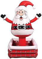 Inflatable Santa Cooler
