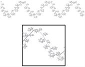 Gleam 'N Flex Snowflake Garland