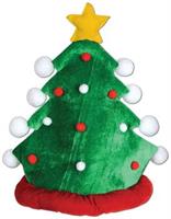 Plush Christmas Tree Hat
