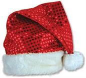 Sequin-Sheen Santa Hat