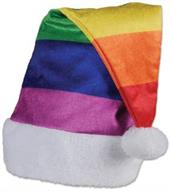 Rainbow Santa Hat
