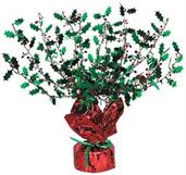 Holly & Berry Gleam 'N Burst Centerpiece