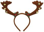 Reindeer Antlers w/Bells