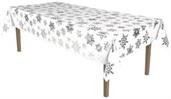 Metallic Snowflake Tablecover