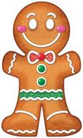 Gingerbread Man Cookie Stand-Up
