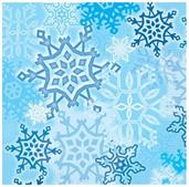 Snowflake Luncheon Napkins