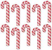 Mini Candy Cane Cutouts