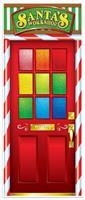 Santa's Workshop Door Cover