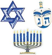 Hanukkah Cutouts