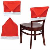 Santa Hat Chair Cover