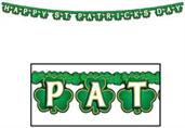 Shamrock Happy St Patrick's Day Streamer