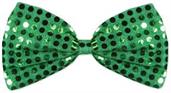 Green Glitz 'N Gleam Bow Tie