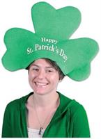 Plush St Patrick's Day Shamrock Hat