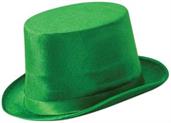 Green Vel-Felt Top Hat