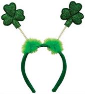 Glittered Shamrock Boppers