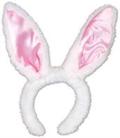 Plush Satin Bunny Ears