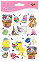 Easter Basket & Friends Stickers