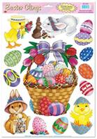 Easter Basket & Friends Clings