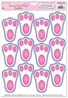 Bunny Paw Prints Peel 'N Place