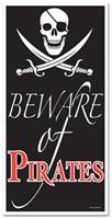 Beware Of Pirates Door Cover