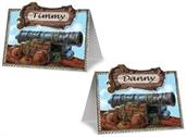 Pirate Cannon Place Cards