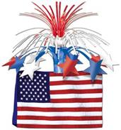 American Flag Centerpiece