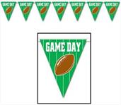 Game Day Football Pennant Banner