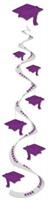 Printed Grad Cap Whirls