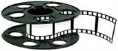 Movie Reel w/Filmstrip Centerpiece