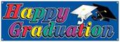 Happy Graduation Sign Banner