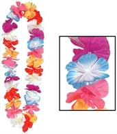 Silk 'N Petals Parti-Color Lei