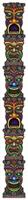 Jointed Tiki Totem Pole