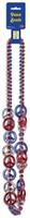 Patriotic Peace Sign Beads