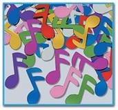 Fanci-Fetti Musical Notes