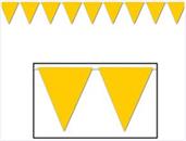 Golden-Yellow Pennant Banner